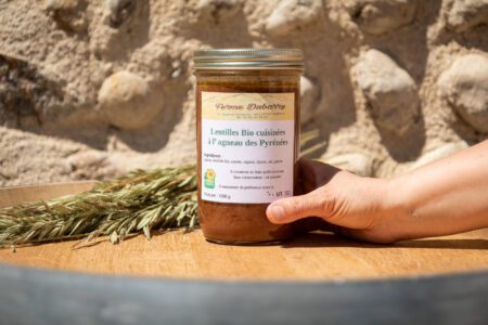 Lentilles bio cuisinées à l'agneau des Pyrénées